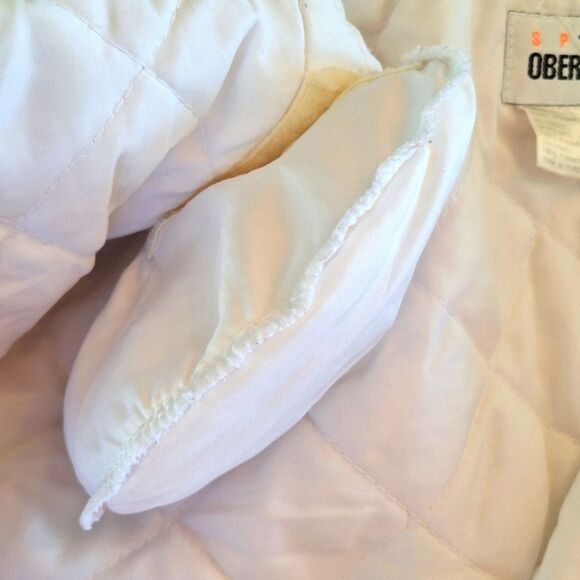 Vintage Womens OBERMEYER Sport Ski Jacket Nirvana Size 10 White Hong Kong - Picture 15 of 16